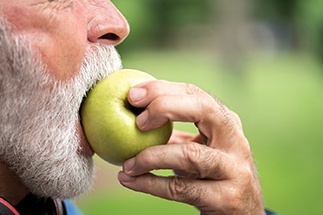 Eating a healthy diet will help keep your body strong to support your dental implants