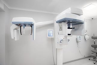 CBCT scanner in dental office